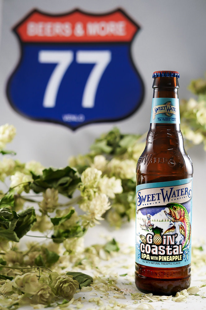 Sweetwater Brewing Company Sweetwater Brewing Company Goin Coastal IPA Fles 33 cl  6,10% Sweetwater Brewing Company Sweetwater Brewing Company Goin Coastal IPA Fles 33 cl  6,10%