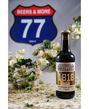 Maallust Maallust 1818 Quadrupel Fles 30 cl  10,00%
