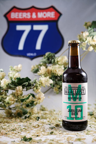 Maallust Maallust M10 Jubileumbier Quadrupel Fles 30 cl  10,00%