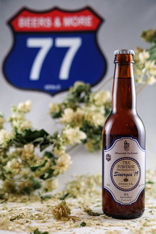 Tre Fontane Tre Fontane Sinergia '19 IPA Fles 33 cl 7,30% Tre Fontane Tre Fontane Sinergia '19 IPA Fles 33 cl 7,30%