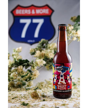 VandeStreek VandeStreek Fruit Machine Sour Fles 33 cl  0,50% VandeStreek VandeStreek Fruit Machine Sour Fles 33 cl  0,50%
