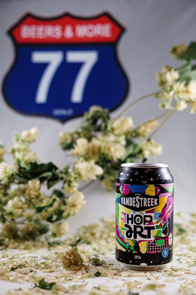 VandeStreek VandeStreek Hop Art IPA Blik 33 cl  5,00%