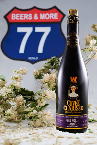 Wilderen Wilderen Cuvee Clarisse Whiskey Infused Quadrupel Fles 75 cl 10,20% Wilderen Wilderen Cuvee Clarisse Whiskey Infused Quadrupel Fles 75 cl 10,20%