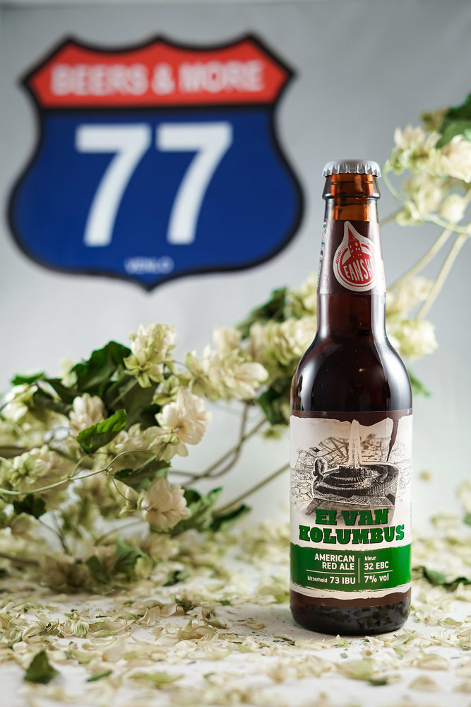 Eanske Eanske Ei Van KoLumbus American Pale Ale Fles 33 cl 7,00% Eanske Eanske Ei Van KoLumbus American Pale Ale Fles 33 cl 7,00%