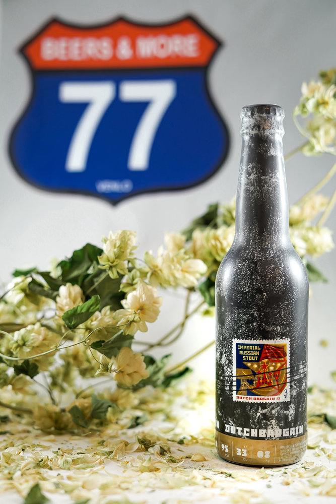 Dutch Bargain Dutch Bargain Russian Imperial Stout Stout Fles 33 cl  11,50% Dutch Bargain Dutch Bargain Russian Imperial Stout Stout Fles 33 cl  11,50%