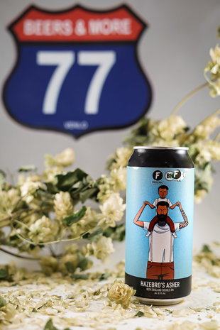 Frontaal Frontaal Hazebro's asher NEIPA Blik 44 cl  8,50%