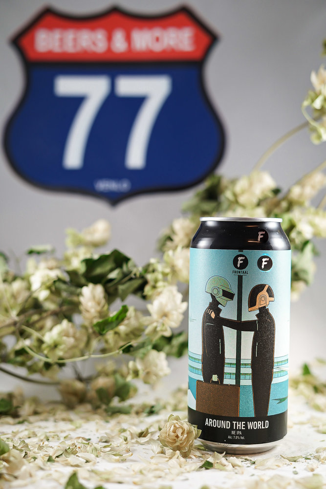 Frontaal Frontaal Around the World NEIPA Blik 44 cl  7,00%