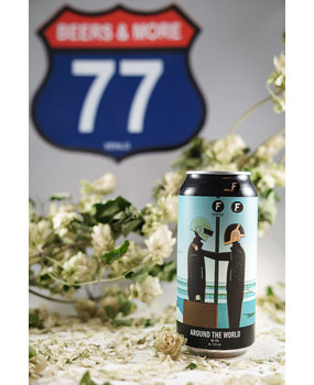 Frontaal Frontaal Around the World NEIPA Blik 44 cl  7,00% Frontaal Frontaal Around the World NEIPA Blik 44 cl  7,00%