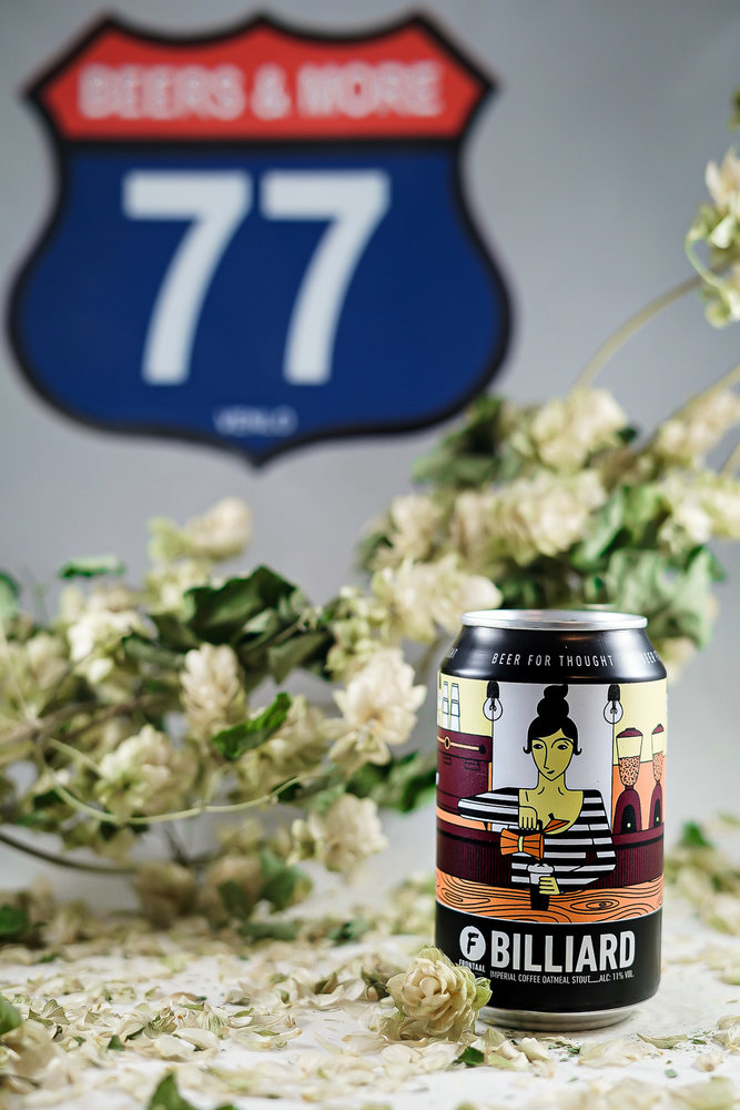 Frontaal Frontaal Billiard Stout Blik 33 cl  11,00%