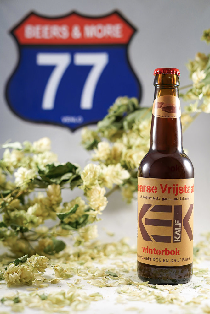 Koe en Kalf Koe en Kalf Baarse Vrijstaat Bockbier Fles 33 cl  7,50% Koe en Kalf Koe en Kalf Baarse Vrijstaat Bockbier Fles 33 cl  7,50%