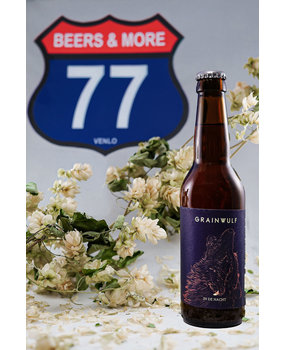 Brouwerij In De Nacht Brouwerij In De Nacht Grainwulf Tripel Fles 33 cl 8,00% Brouwerij In De Nacht Brouwerij In De Nacht Grainwulf Tripel Fles 33 cl 8,00%