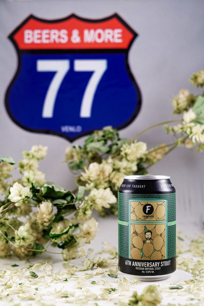 Frontaal Frontaal 6TH Anniversery Stout Blik 33 cl  12,00% Frontaal Frontaal 6TH Anniversery Stout Blik 33 cl  12,00%