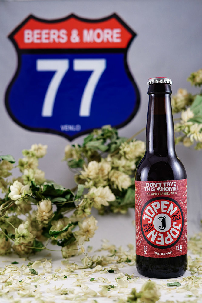 Jopen Jopen Dont Trye This @Home Sherry BA Barley Wine Fles 33 cl  12,50% Jopen Jopen Dont Trye This @Home Sherry BA Barley Wine Fles 33 cl  12,50%