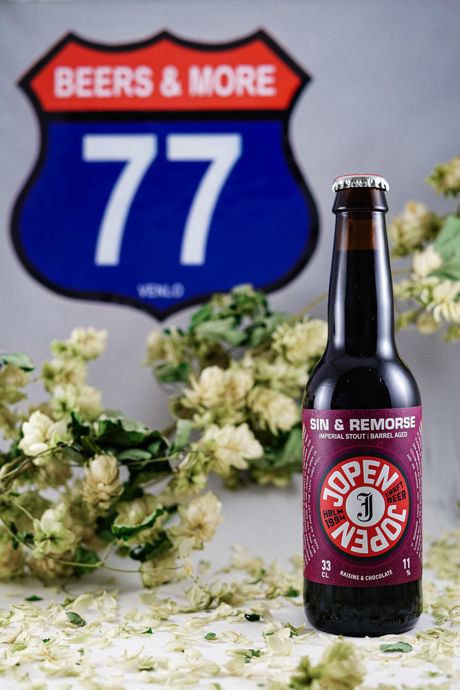 Jopen Jopen Sin & Remorse BA Brandy   Stout Fles 33 cl  11,00%