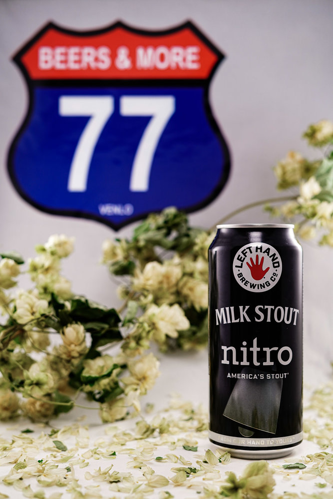 Left Hand Brewing Company Left Hand Brewing Company Milk Stout Nitro Stout Blik 40,3 cl  6,00%