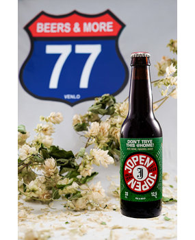 Jopen Jopen Dont Trye This @Home Caolila & Bourbon BA Barley Wine Fles 33 cl  12,50% Jopen Jopen Dont Trye This @Home Caolila & Bourbon BA Barley Wine Fles 33 cl  12,50%