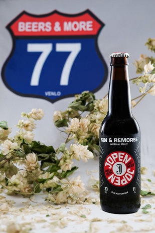 Jopen Jopen Sin & Remorse Stout Fles 33 cl  11,00%