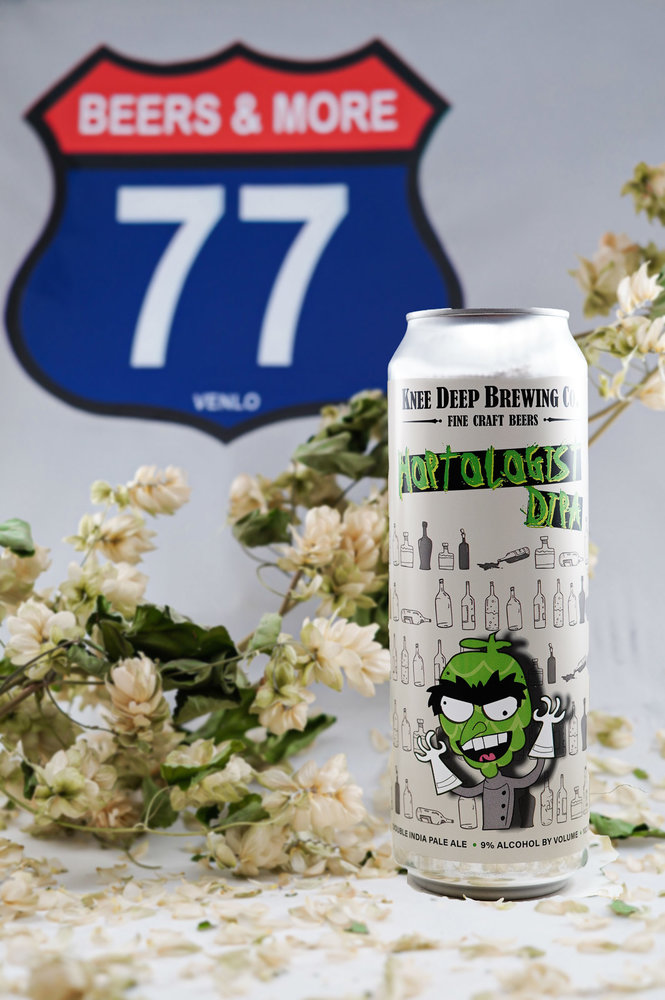 Knee Deep Brewing Knee Deep Brewing Hoptologist IPA Blik 57,8 cl  9,00%