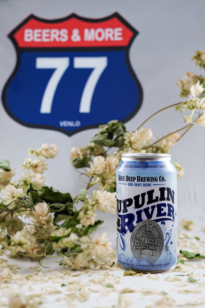 Knee Deep Brewing Knee Deep Brewing Lupulin River IPA Blik 35,5 cl  8,00%