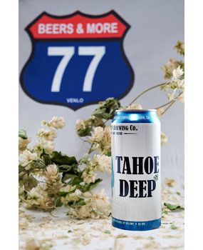 Knee Deep Brewing Knee Deep Brewing Tahoe Deep IPA Blik 47,3 cl  8,50% Knee Deep Brewing Knee Deep Brewing Tahoe Deep IPA Blik 47,3 cl  8,50%