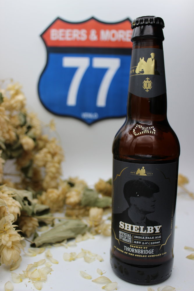 Thornbridge Thornbridge Shelby Fles Blik 33 cl  5,90%