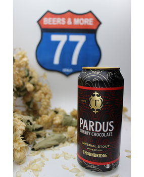 Thornbridge Thornbridge Pardus Cherry Chocolate Stout Blik 44 cl  8,00%