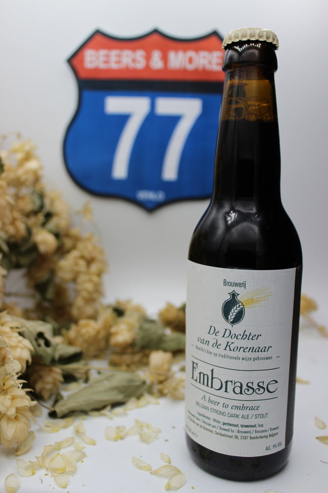 De Dochter van de Korenaar De Dochter van de Korenaar Embrasse Stout Fles 33 cl 9,00% De Dochter van de Korenaar De Dochter van de Korenaar Embrasse Stout Fles 33 cl 9,00%