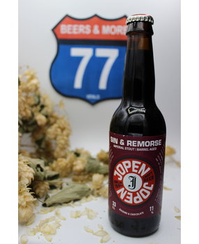 Jopen Jopen Sin & Remorse BA Bowmore Stout Fles 33 cl  11,00% Jopen Jopen Sin & Remorse BA Bowmore Stout Fles 33 cl  11,00%