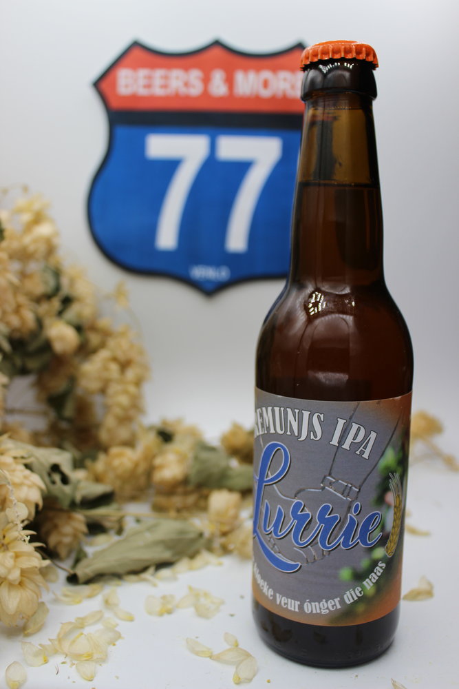 Stadsbroewerie Remunj Lurrie Remunjs IPA Blond fles 33 cl  6,50%