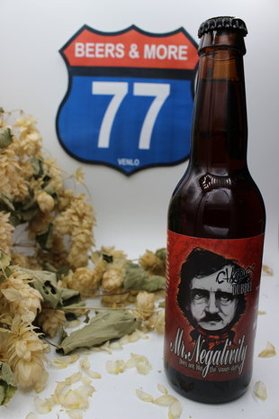 Chaos Bieren Chaos Bieren Mr. Negativity Dubbel Fles 33 cl  8,00%