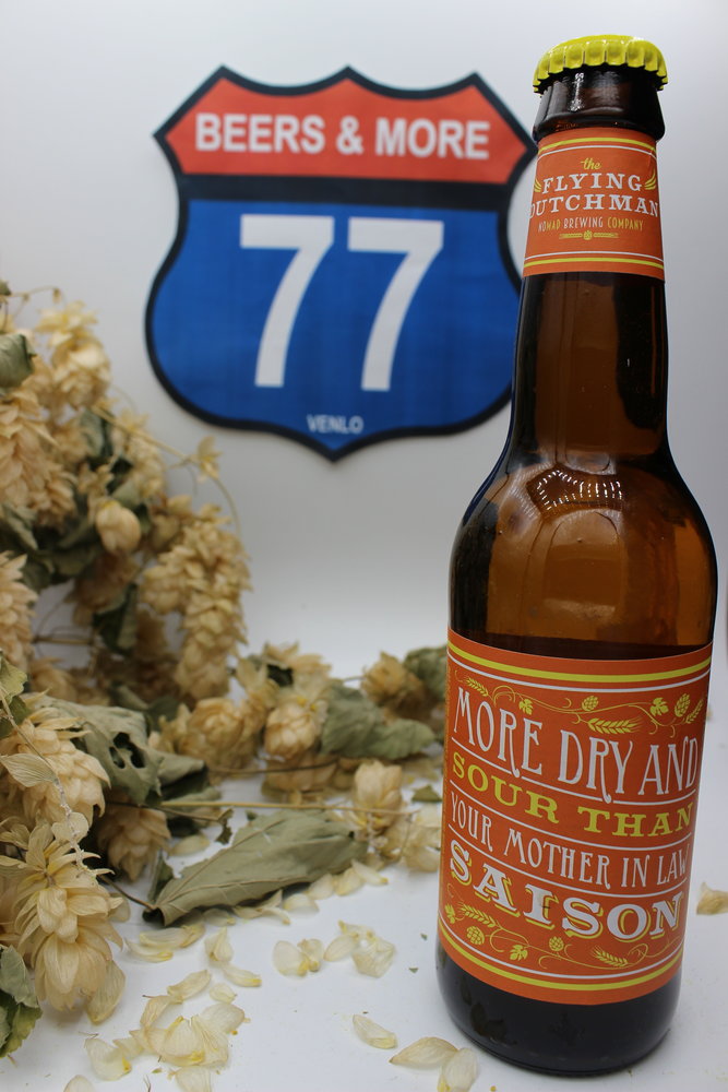 Flying Dutchman Flying Dutchman More Dry And Sour Than Your Mother In Law Saison Saison fles 33cl  4,70%