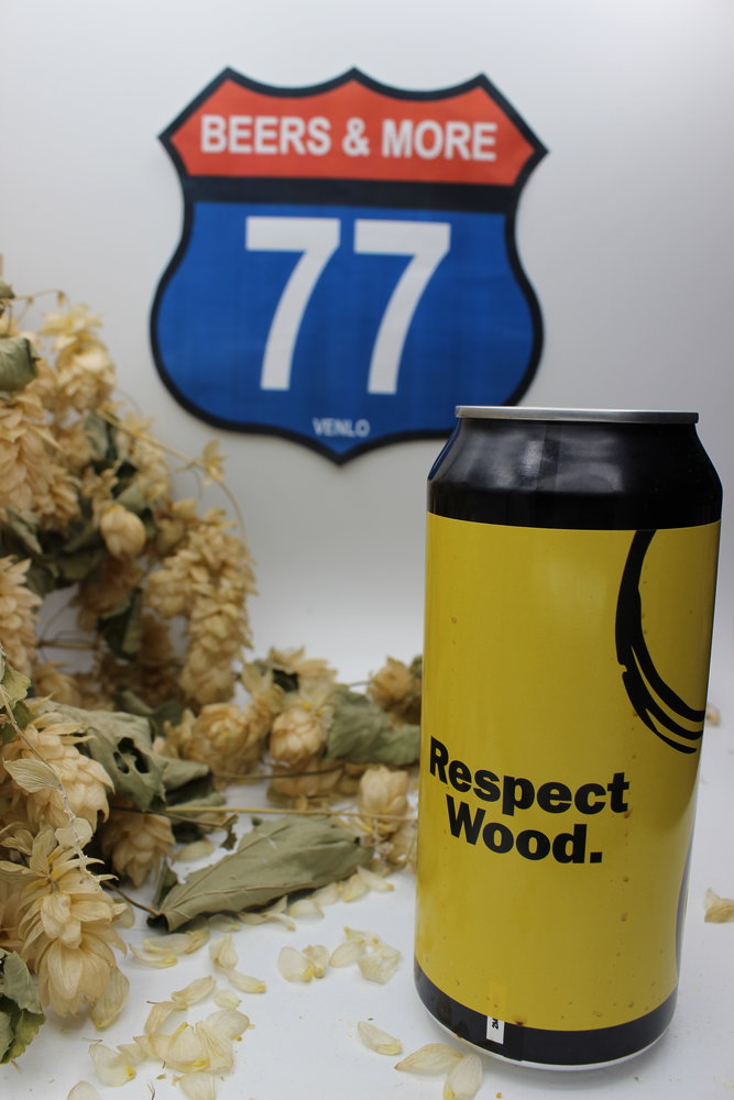 Pang Pang Brewery Pang Pang Brewery Respect Wood Stout BA Blik 44cl  11,50%