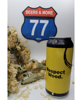 Pang Pang Brewery Pang Pang Brewery Respect Wood Stout BA Blik 44cl  11,50% Pang Pang Brewery Pang Pang Brewery Respect Wood Stout BA Blik 44cl  11,50%