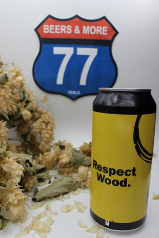 Pang Pang Brewery Pang Pang Brewery Respect Wood Stout BA Blik 44cl  11,50%