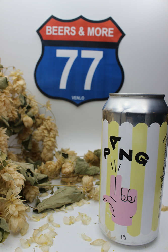 Pang Pang Brewery Pang Pang Brewery Straight Up Fluff IPA Blik 44cl  6,00%