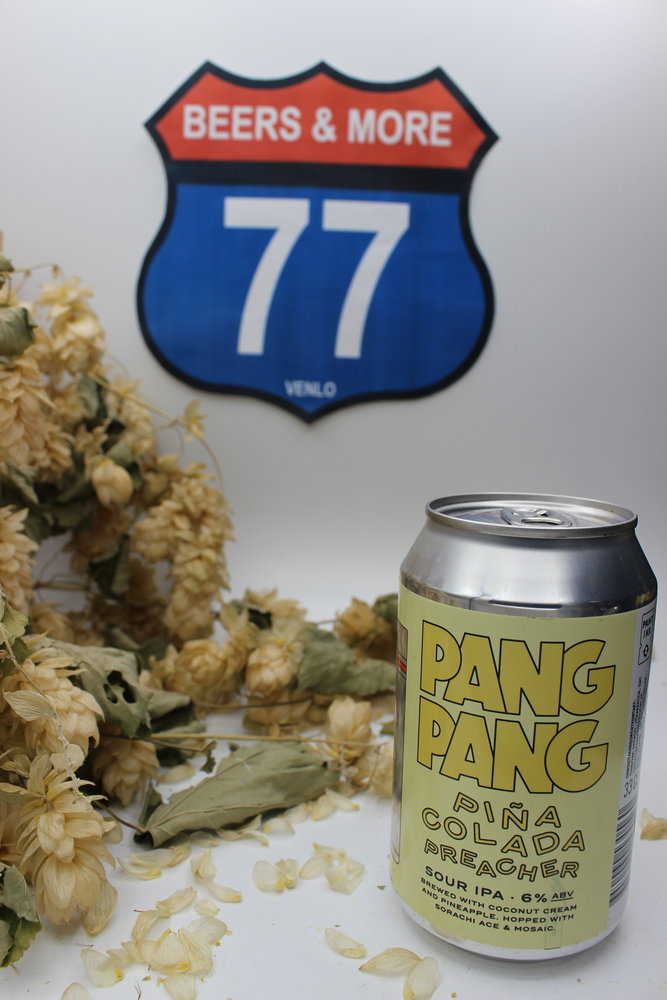 Pang Pang Brewery Pang Pang Brewery Pina Colada Preacher IPA Blik 33cl  6,00%