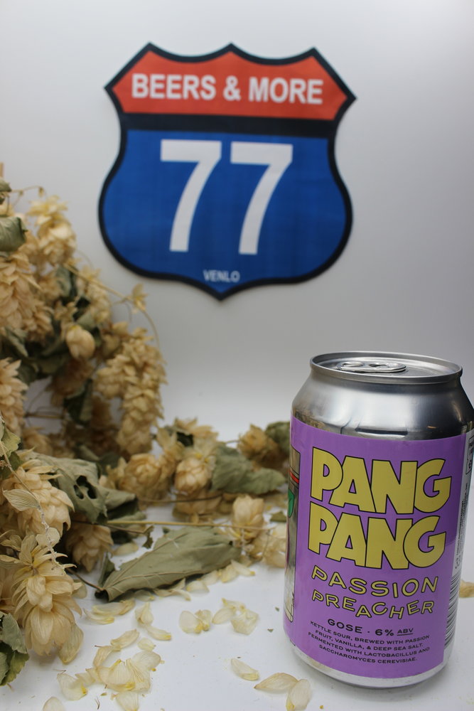 Pang Pang Brewery Pang Pang Brewery Passion Preacher Gose Blik 33cl  6,00%