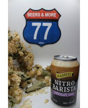 Van Honsebrouck Van Honsebrouck Kasteel Nitro Barista Quadrupel Blik 33 cl  11,00%