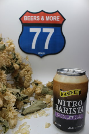 Van Honsebrouck Van Honsebrouck Kasteel Nitro Barista Quadrupel Blik 33 cl  11,00%