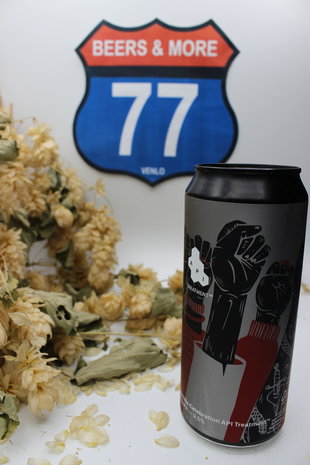 Crak Brewery Crak Brewery Guerilla Api Treatment IPA Blik 40 cl  9,50%