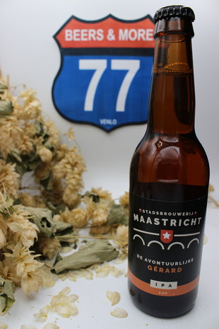 Stadsbrouwerij Maastricht Stadsbrouwerij Maastricht De Avontuurlijke Gerard IPA Fles 33 cl  7,00%