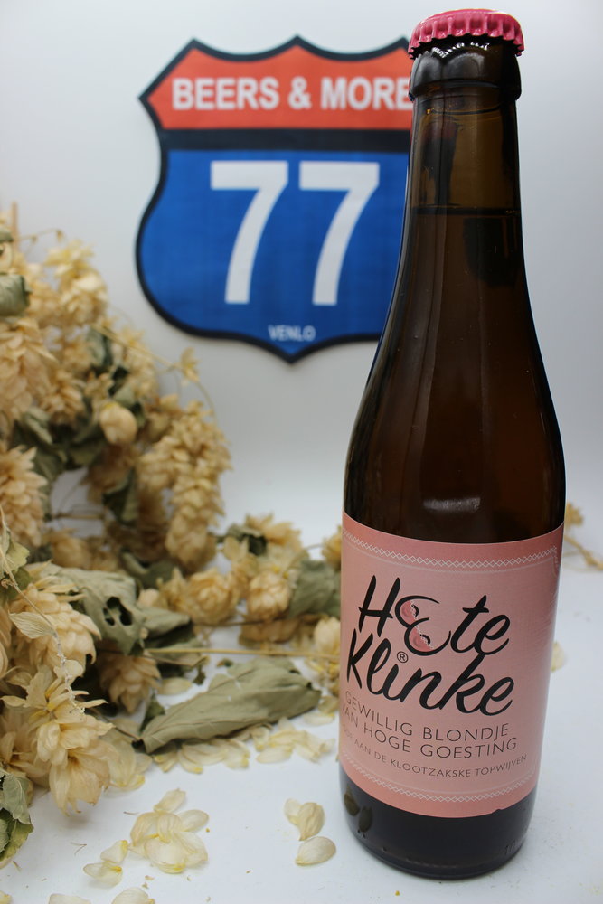 klootzakske Klootzakske  Hete Klinke Blond Fles 33 cl  6,90%