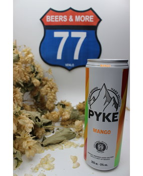 Pyke Pyke Mango Seltzer Overig Blik 33 cl  5,00% Pyke Pyke Mango Seltzer Overig Blik 33 cl  5,00%