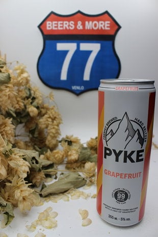 Pyke Pyke Grapefruit Seltzer Overig Blik 33 cl  5,00%