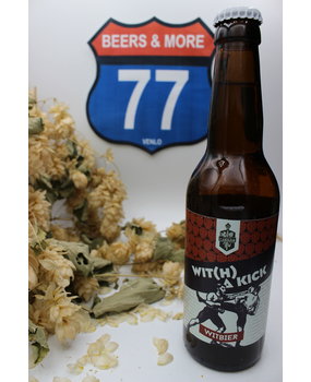 Brouwerij Casimir Brouwerij Casimir Wit(h) A Kick Wit Witbier Fles 33 cl  4,60% Brouwerij Casimir Brouwerij Casimir Wit(h) A Kick Wit Witbier Fles 33 cl  4,60%