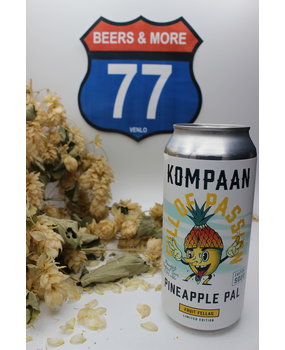 Kompaan Kompaan Fruitfellas Pineapple Pal Sour Blik 44 cl  5,50%