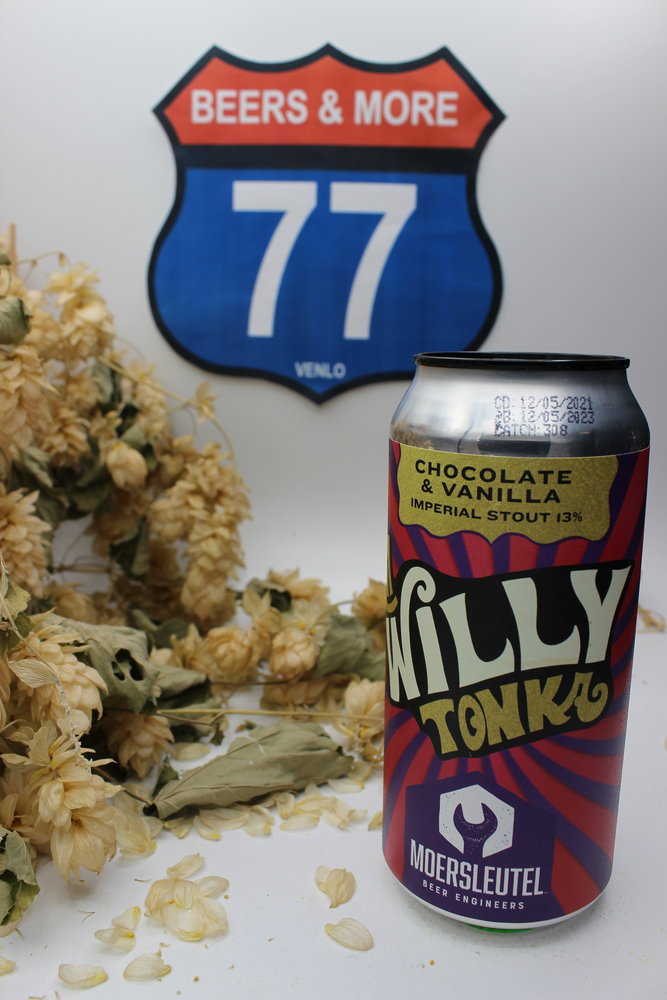 Moersleutel Moersleutel Willy Tonka Stout Blik 44 cl  13,00%