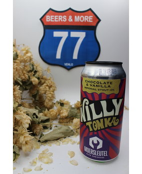 Moersleutel Moersleutel Willy Tonka Stout Blik 44 cl  13,00% Moersleutel Moersleutel Willy Tonka Stout Blik 44 cl  13,00%