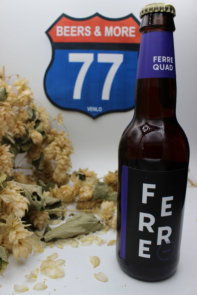 Brouwerij Maenhout Brouwerij Maenhout Ferre Quad Quadrupel Fles 33 cl  10,00%