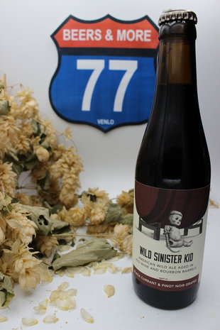 Trillium Brewing Company Trillium Brewing Company Wild Sinister Kid Black Currant & Pinot Noir Grapes Sour Fles 33 cl  12,70%